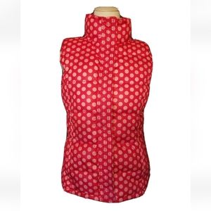 Gap Kids Hot Pink Polka-dot Girls Vest XL 14 16